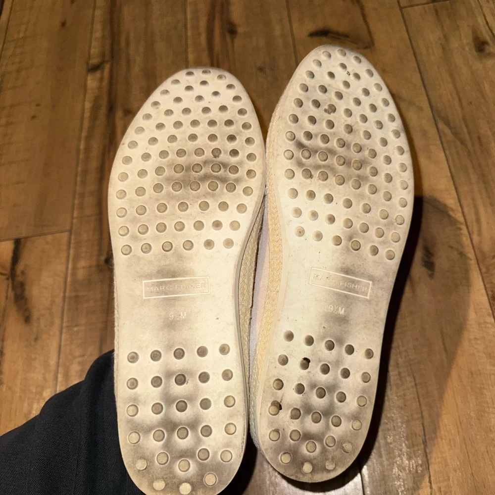 Cream loafers